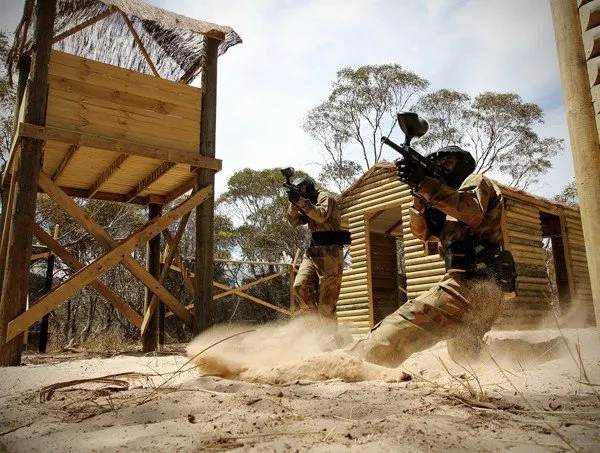 Delta Force Paintball Perth - Storage and Delivery — image from the venue website