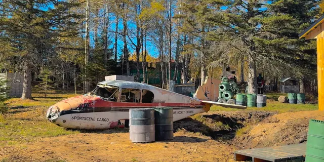 Québec Paintball — image from the venue website