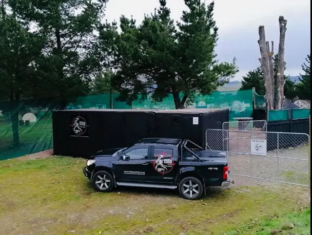 Elite Paintball- secondary entry point — image from the venue website