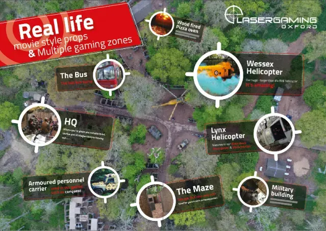 Lasergaming Oxford - The UKs No.1 Outdoor Laser Tag Venue! — image from the venue website